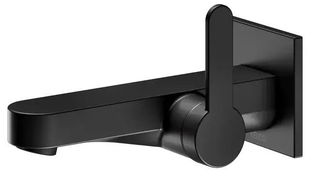 Keuco Ixmo Смеситель для раковины рычажный, встраиваемый, цвет: черный матовый 59516 370302