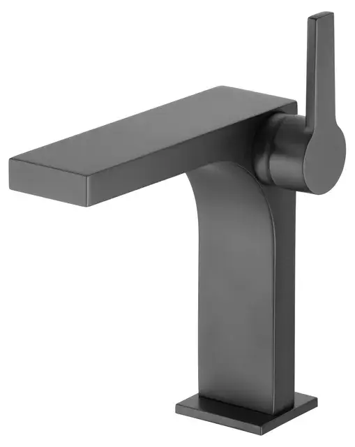 Keuco Edition 11 Смеситель для раковины рычажный, с донным клапаном, цвет: хром черный брашированный 51102 130000