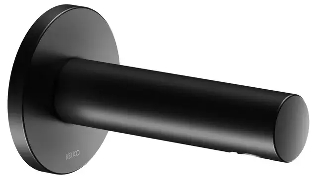 Keuco Ixmo Излив настенный для ванны, цвет: черный матовый 59545 370001