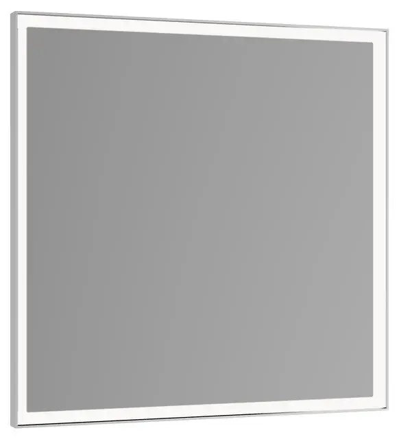 Keuco Royal Lumos Зеркало прямоугольное с подсветкой, подв. 90x6x65h см, цвет: серебро 14598 173000