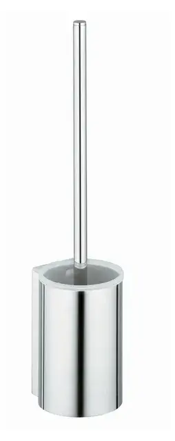 Keuco Plan Ершик для унитаза напольный с пластиковой колбой, цвет: алюминий 14972 170100