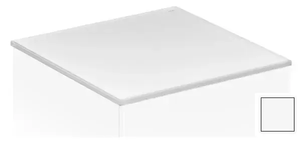 Keuco Edition 11 Декоративная крышка из кристаллина для боковой тумбы 141,1x52,4x0,3h см 31326 279001