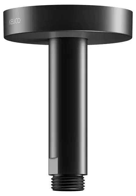 Keuco Universal Настенный душевой кронштейн, цвет: черный матовый 51689 370100