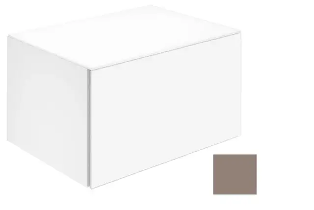 Keuco Plan Тумбочка боковая с одним выдвижным ящиком 49x40x65h см, цвет: трюфель 32925 140000