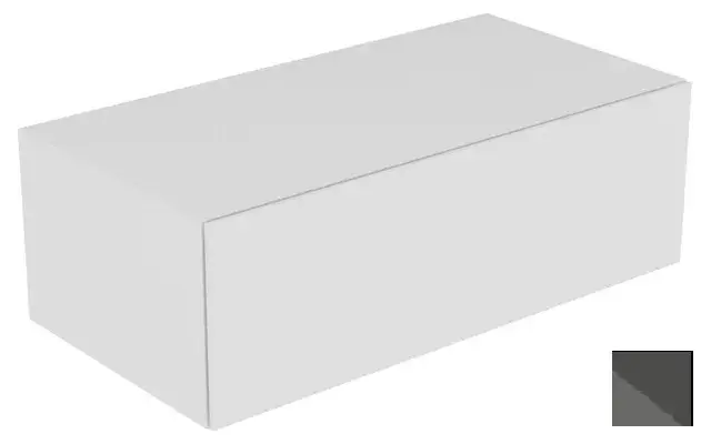 Keuco Edition 11 Тумбочка боковая, 1 ящик и внут. подсв. 105x35x53,5h см, цвет: антрацит 31324 110100