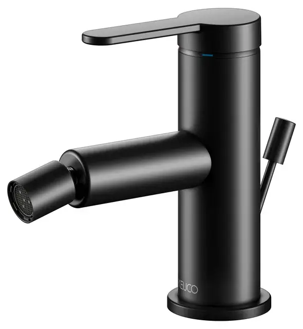 Keuco Ixmo Смеситель для биде рычажный, с донным клапаном, цвет: черный матовый 59509 373000