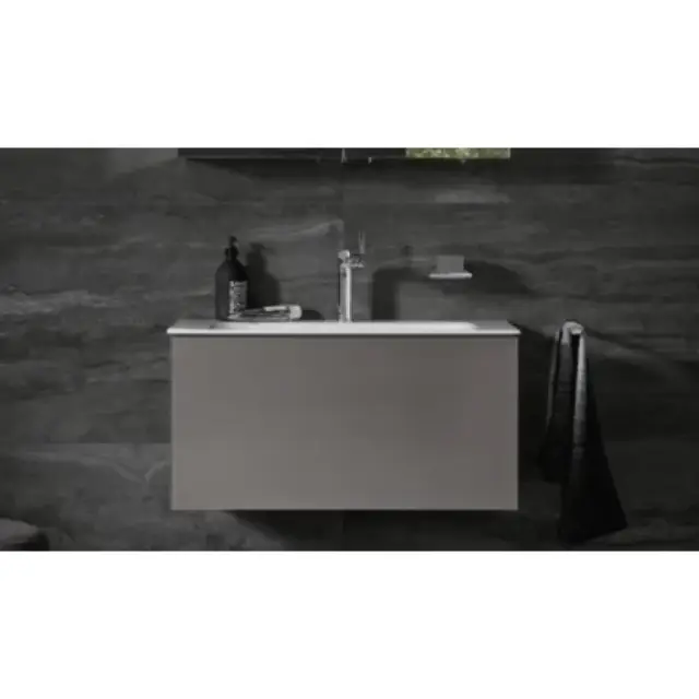 Keuco Plan Тумба под раковину 100x49x40h см, цвет: инокс матовый 32971 290000