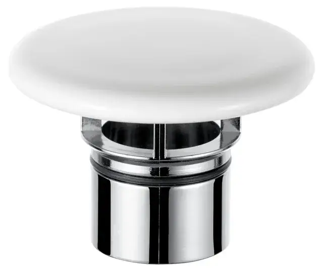Keuco Universal Крышка для слива умывальника, цвет: белый, хром 59990 310000