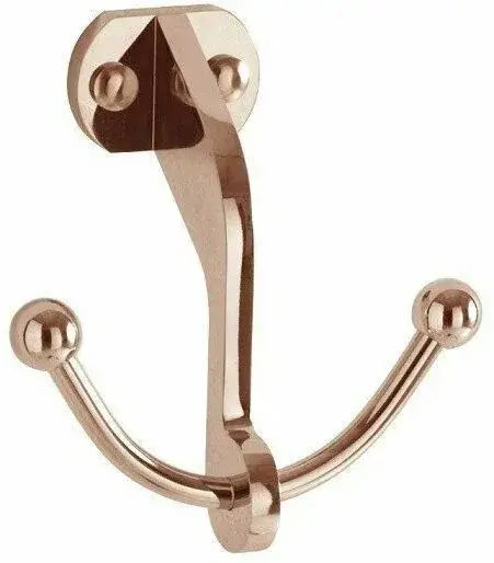 Kerasan Retro Крючок для полотенец двойной, подвесной, цвет: Bronzo 742493