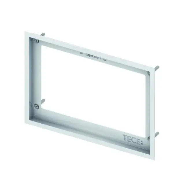 Tece Декоративная рамка для монтажной рамки, цвет: нержавеющая сталь матовая 9240643