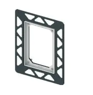 Tece Filo Монтажная рамка для монтажа на уровне стены, цвет: белый 9242041