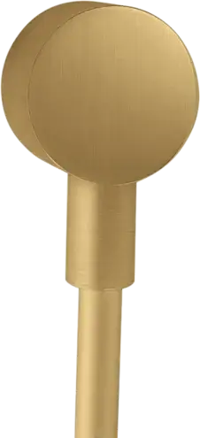 Axor Starck Шланговое подключение, круглое, цвет: шлифованное золото 27451250