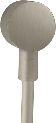 Axor Starck Шланговое подключение, круглое, цвет: шлифованный никель 27451820