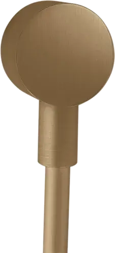 Axor Starck Шланговое подключение, круглое, цвет: шлифованная бронза 27451140