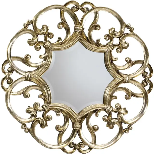 Devon&Devon Amelie Зеркало в раме из дерева 89х89 см, с ручной резкой 2SRAMELIE