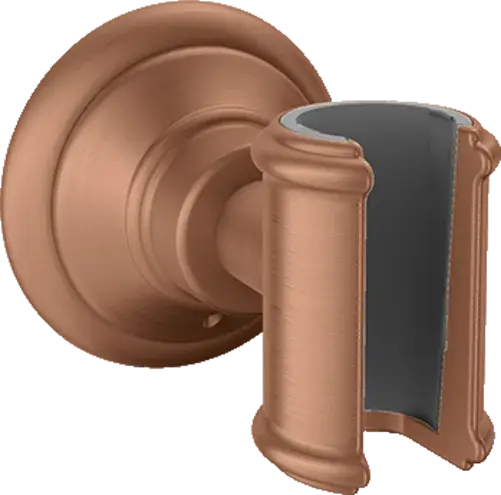 Axor Montreux Держатель для ручного душа, цвет: шлифованное розовое золото 16325310