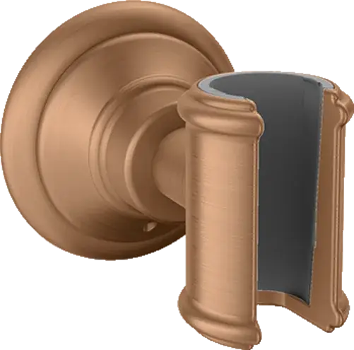 Axor Montreux Держатель для ручного душа, цвет: шлифованная бронза 16325140