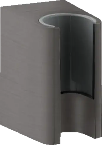 Axor One Держатель для ручного душа, цвет: шлифованный черный хром 45721340