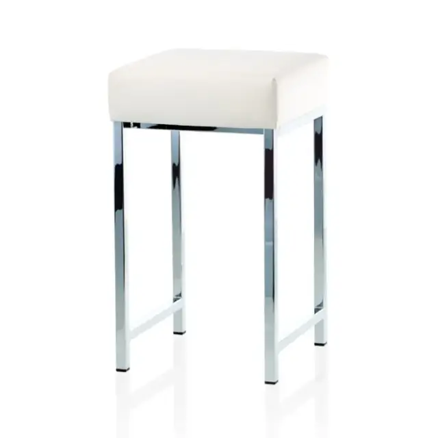 Decor Walther Universal DW 64 Табурет 30x30xh52 cм, цвет хром белый 0502804
