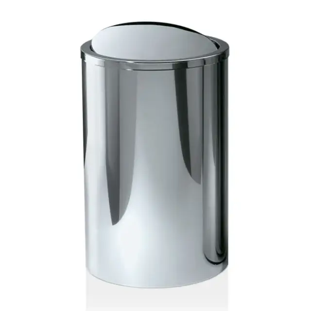 Decor Walther Universal DW 121 Корзина для белья 35xh58 см, цвет сталь полированная 0610770