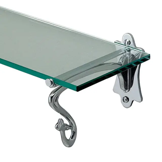Devon&Devon Mayfair Полка стеклянная 55x11,5 см, цвет хром DD106CR