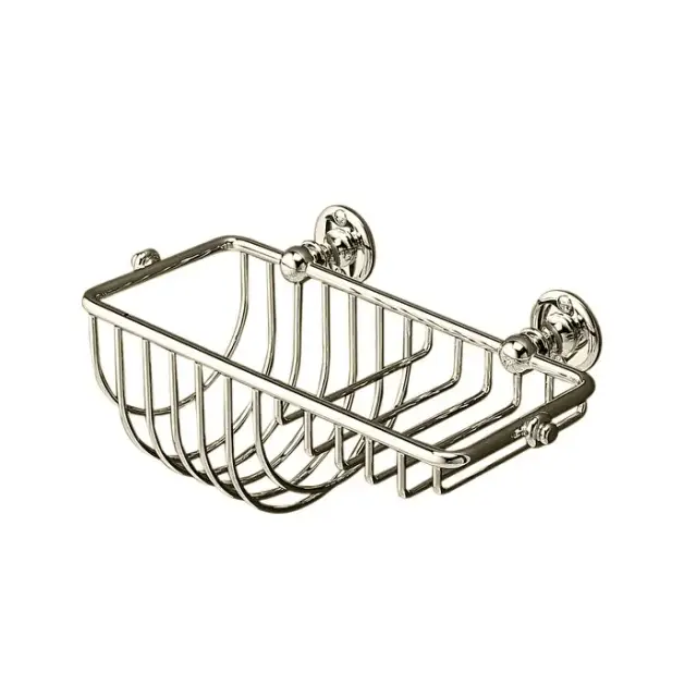 Devon&Devon First Class Полочка для губки решетчатая, настенная, цвет никель блестящий DD33075NKS