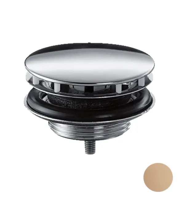 Axor Донный клапан незапираемый для раковины, цвет: полированное красное золото 51301300