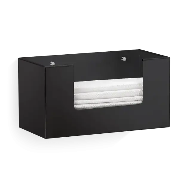 Decor Walther Салфетница настольная или подвсеная, черная матовая 0818964