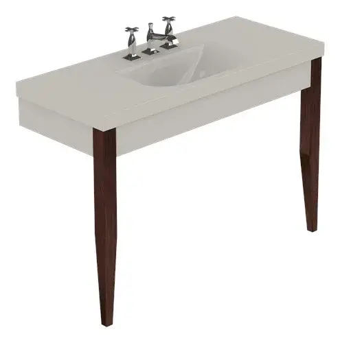 Kerasan Bentley Деревянные ножки 2 шт для раковины, цвет: Frassino scuro 916947 Frassino scuro