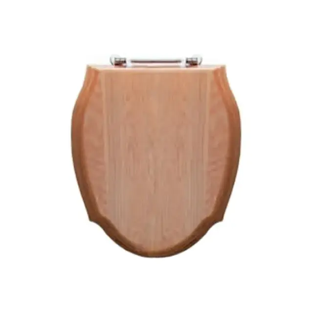 Devon&Devon Westminster Сиденье для унитаза из массива светлого дуба,петли хром 3IBSEQUEWCR