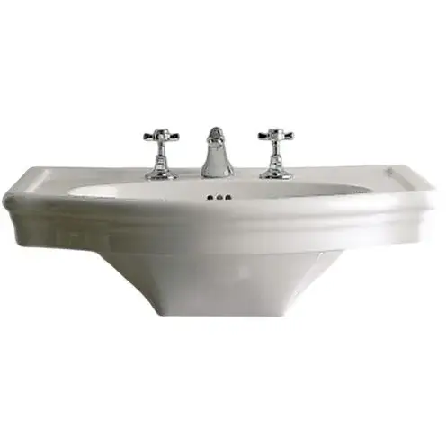 Devon&Devon New Etoile Раковина (70х53см) с 3 отверстием под смеситель, цвет белый IBLG3FNET