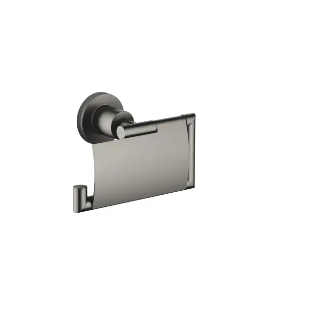 Dornbracht Tara Держатель для т/б, с крышкой, подвесной, цвет: Dark Platinum matt 83510892-99