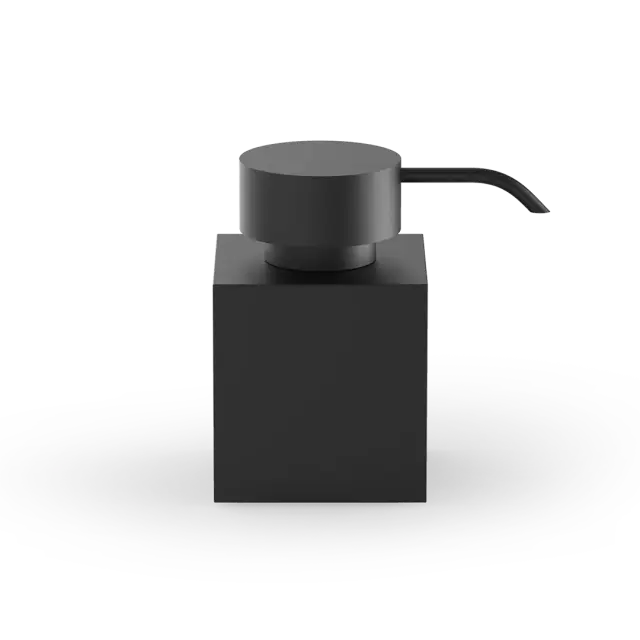 Decor Walther New Century Дозатор для жидкого мыла, настольный, цвет: черный матовый 0860760