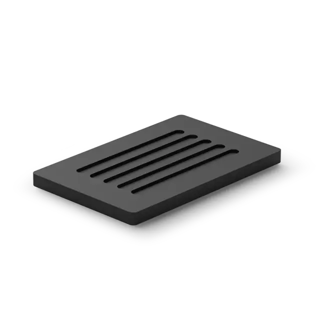 Decor Walther DW 900 Мыльница настольная, цвет: черный матовый 0859460