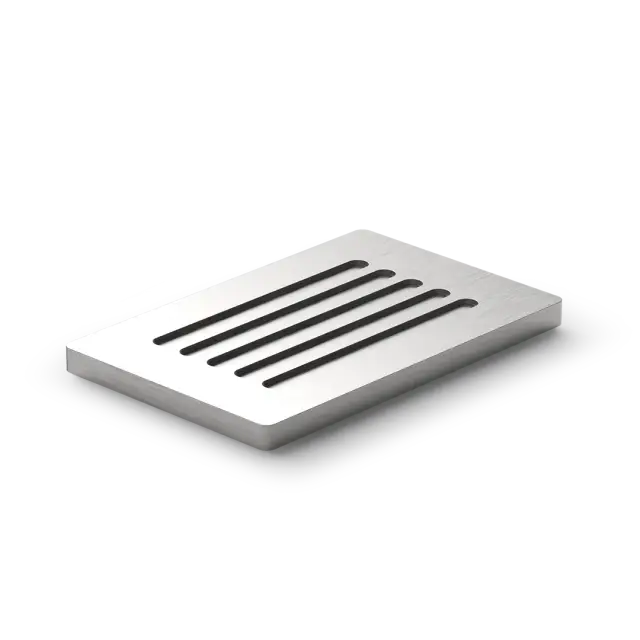 Decor Walther DW 900 Мыльница настольная, цвет: сталь матовая 0859476