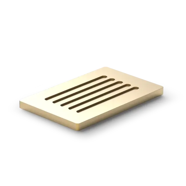 Decor Walther DW 900 Мыльница настольная, цвет: золото матовое 0859482