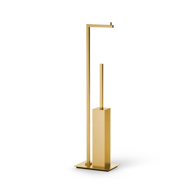 Decor Walther Corner Стойка с аксессуарами, напольная, цвет: золото матовое 0860582