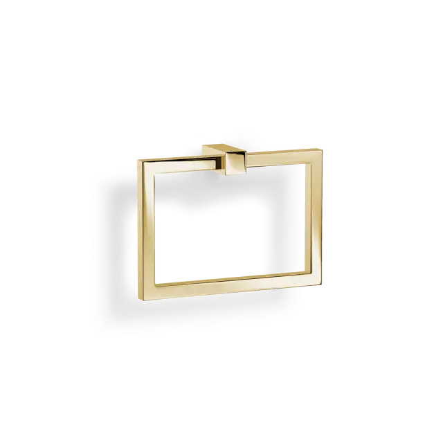 Decor Walther Corner Полотенцедержатель-кольцо 20 см, подвесной, цвет: золото 0564120