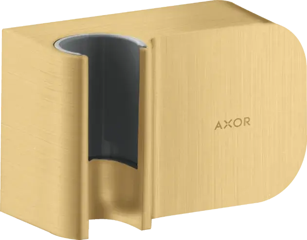 Axor One Porter Шланговое подключение с держателем, цвет: шлифованное золото 45723250