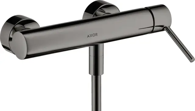 Axor Starck Смеситель для душа с круглой рычаговой рукояткой, цвет: полированный черный хром 10611330