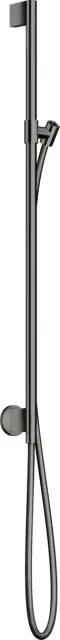 Axor One Душевая штанга с подключением 96 см, шланг 160 см, цвет: полированный черный хром 48792330