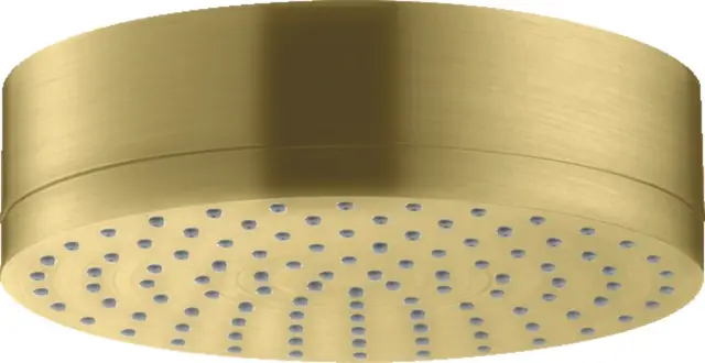 Axor Citterio Верхний душ 18 см, 1 вид струи, цвет: шлифованная латунь 28489950