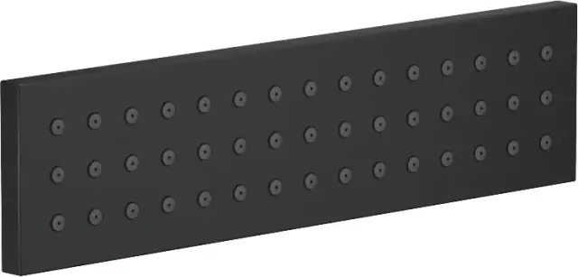 DornBracht Angular generic Душевая форсунка, 24х0,9хh6 см, 5,3 л/мин, цвет: черный 36517979-33