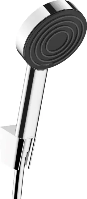 Hansgrohe Pulsify S Душевой гарнитур: лейка 1 режим, держатель, шланг 125 см, цвет: хром 24301000