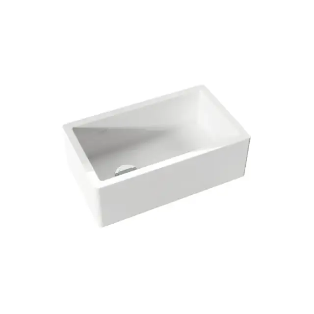 Kerasan Hannah Essex Кухонная мойка керамическая 75,8x45,6 см, толщина 4 см, цвет: Bianco 541101