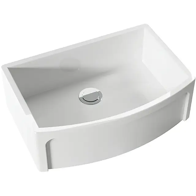 Kerasan Hannah Devon Кухонная мойка керамическая 60x53 см, толщина 3 см, цвет: Bianco 544001