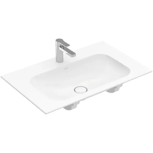 Villeroy & Boch Finion Раковина прямоугольная, 1 отв. под смеситель, 80x50 см, цвет: белый 416484R1