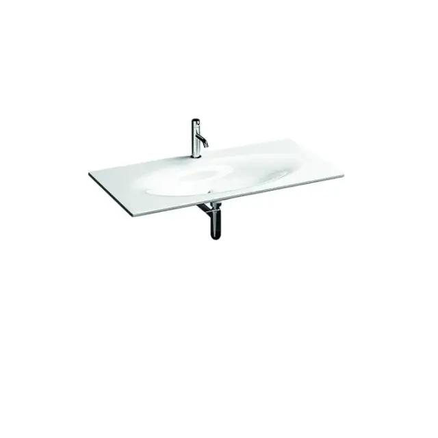 Kerasan Shape Раковина 102х52 cм, с 1 отверстием под смеситель, без перелива, цвет: Bianco 547001*1