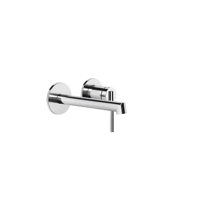 Gessi Ingranaggio Смеситель настенный, излив 14,9-16,9 см, цвет: хром 63581#031
