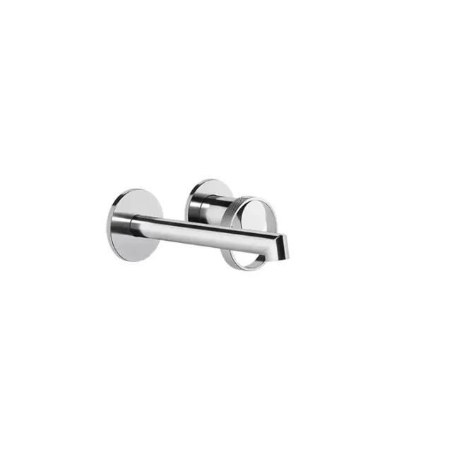 Gessi Anello Смеситель настенный, с изливом 14,9-16,9 см, цвет: хром 63381#031